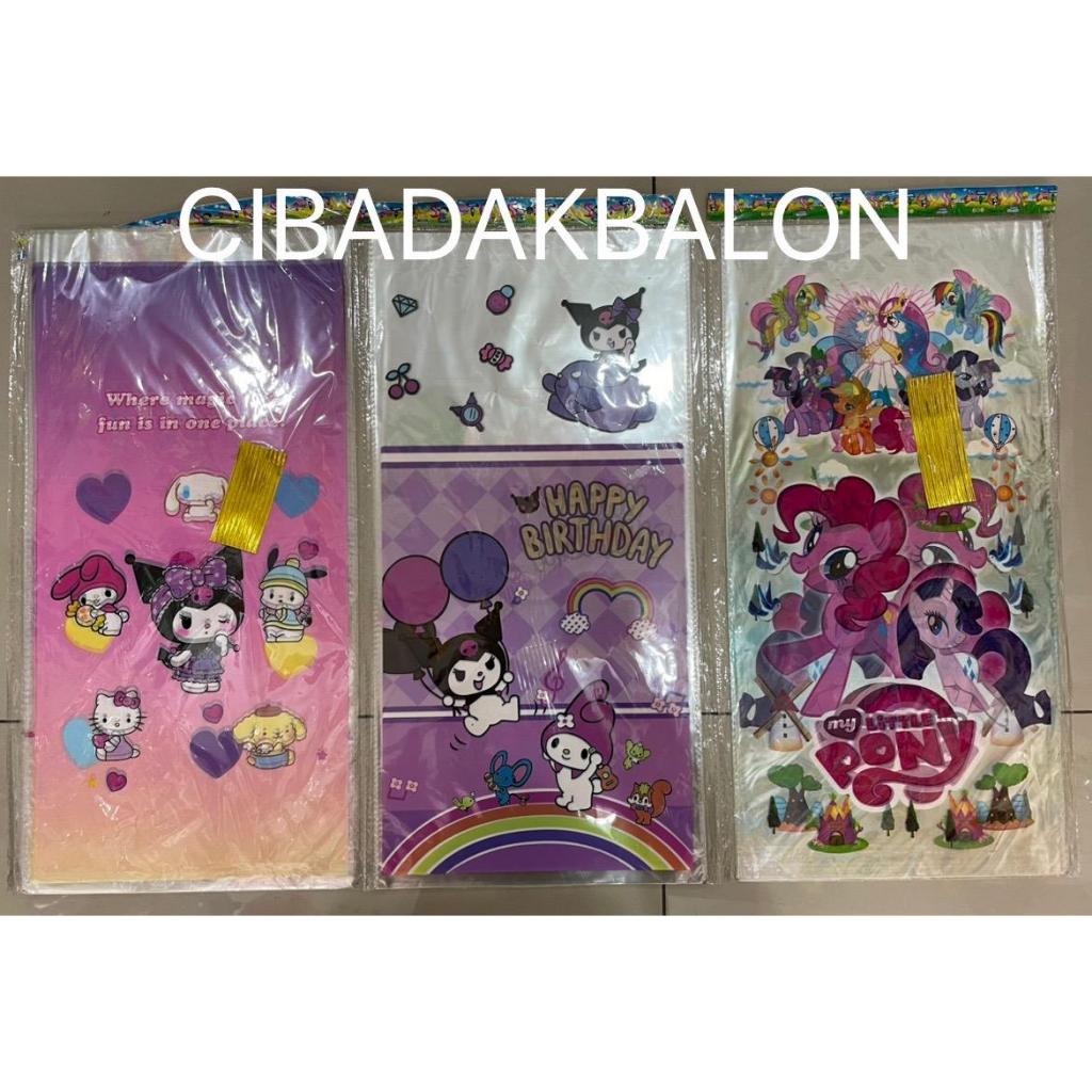 

Plastik Opp L Karakter GIRL / Plastik Bingkisan Snack Ulang Tahun / Plastik Bingkisan Pesta / Birthday Party Plastic Snack