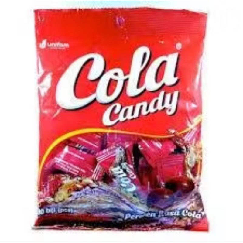 

COLA PERMEN SODA-SODA CANDY 1 BAG (ISI 40 PCS) @ 2,5 GRAM