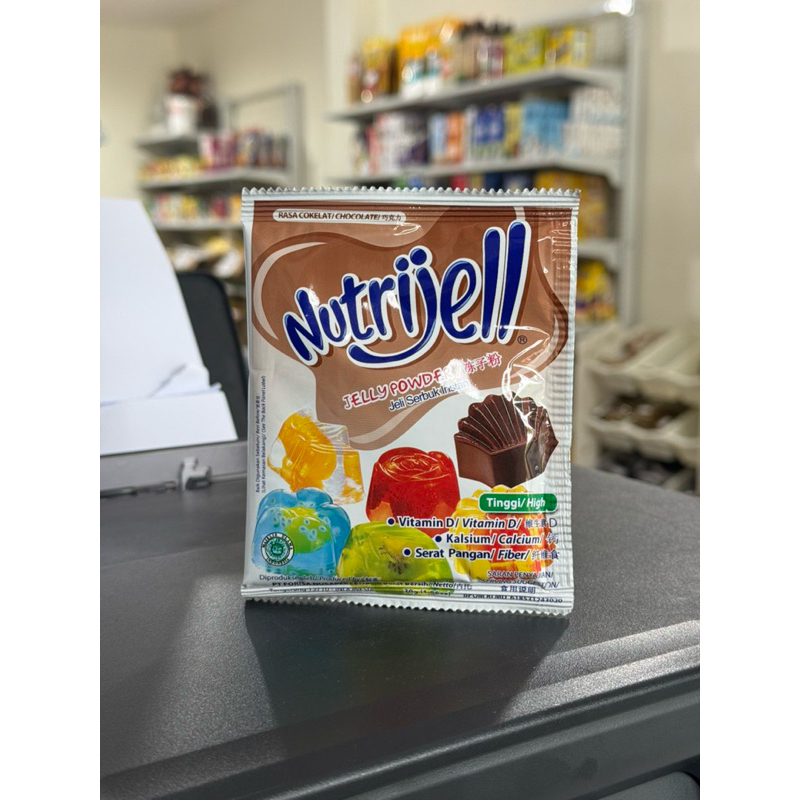 

Nutrijell jelly chocolate / jeli rasa cokelat 30gr