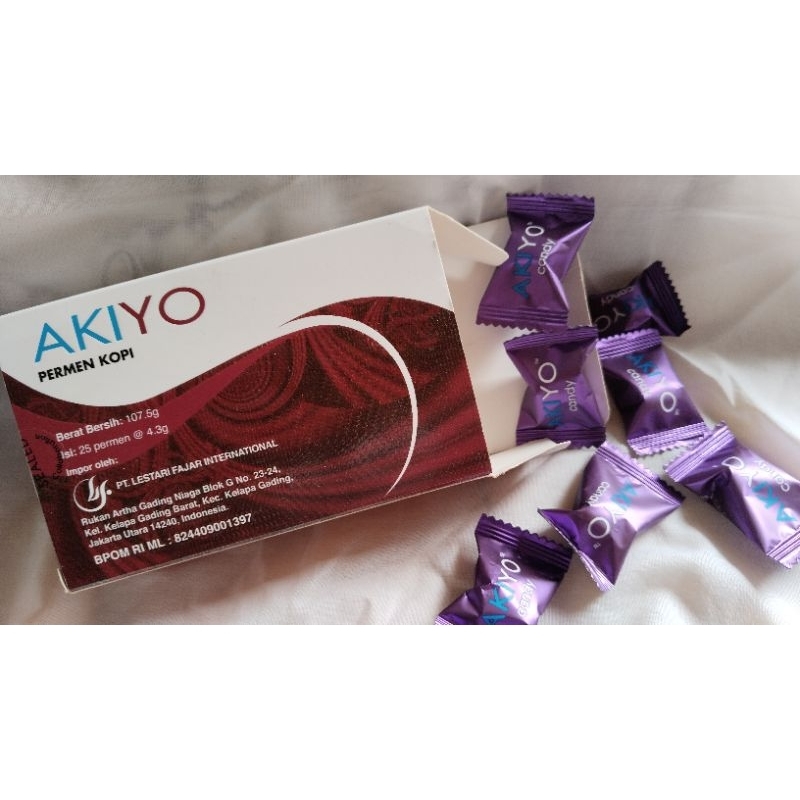 

AKIYO Permen Kopi Ber Bersih S5g