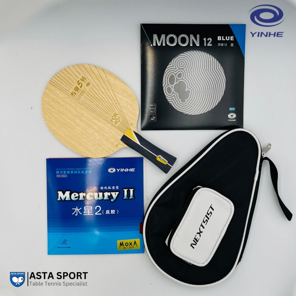 Paket bet pingpong carbon yinhe pro 05 / bet pingpong tenis meja