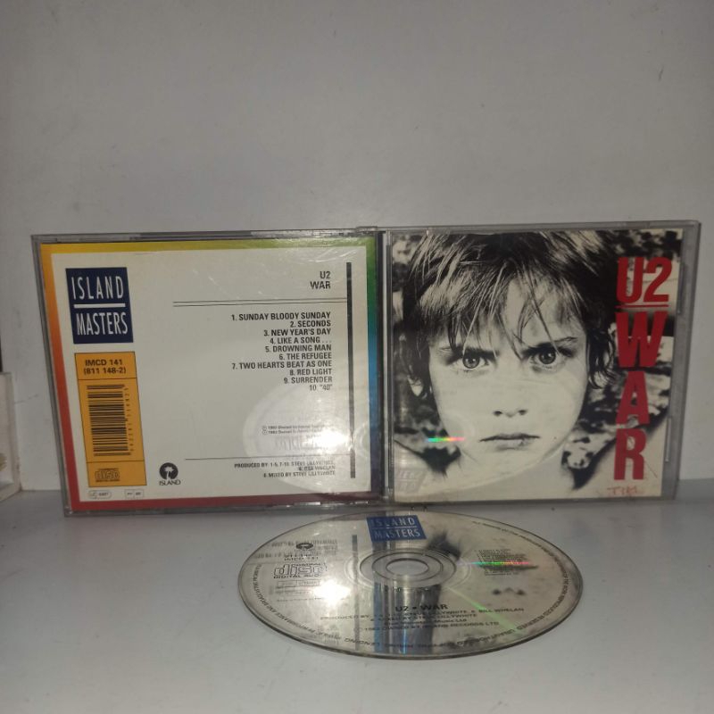 Compact Disk lagu U2 - WAR Import