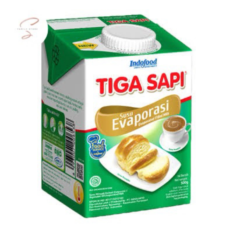 

Tiga Sapi Susu Evaporasi 500gr