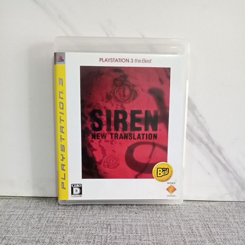 BD CD KASET ORIGINAL PS3 Siren New Traslation Jpn Bahasa Jepang Lengkap Manual book
