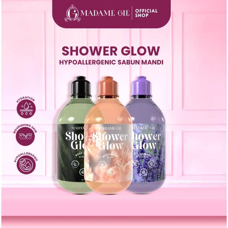 Madam Gie Shower Glow - Hypoallergenic sabun mandi