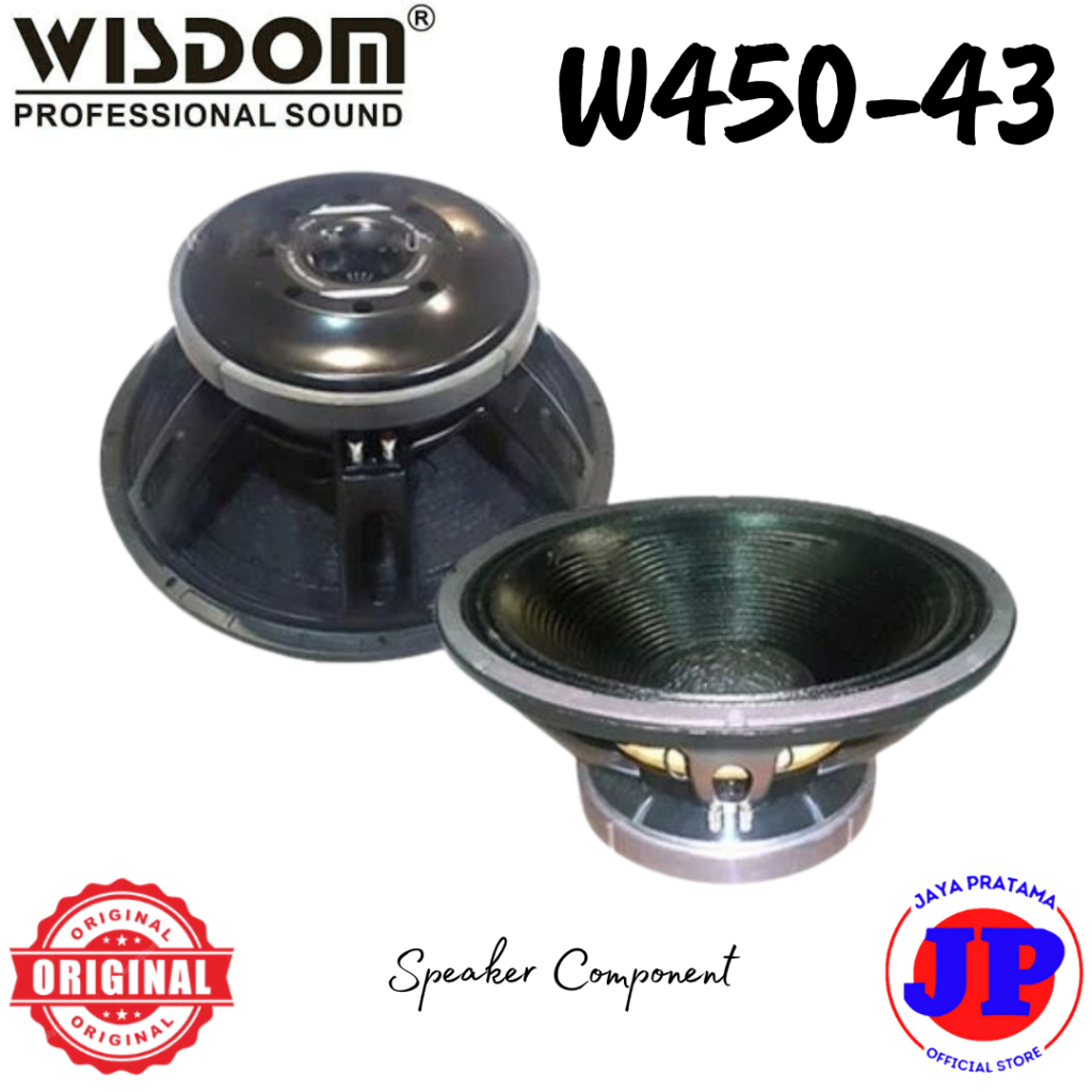 Wisdom W45043 Speaker Component Original Wisdom W450-43 / W-45043