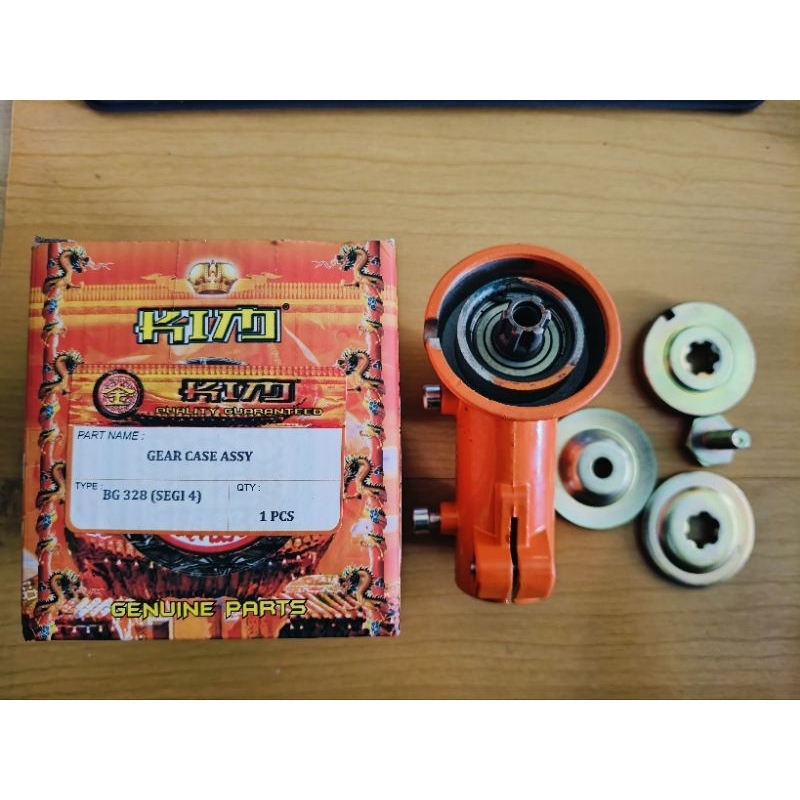 Gear case assy kepala pisau Potong Rumput Bg328 (SEGI 4)