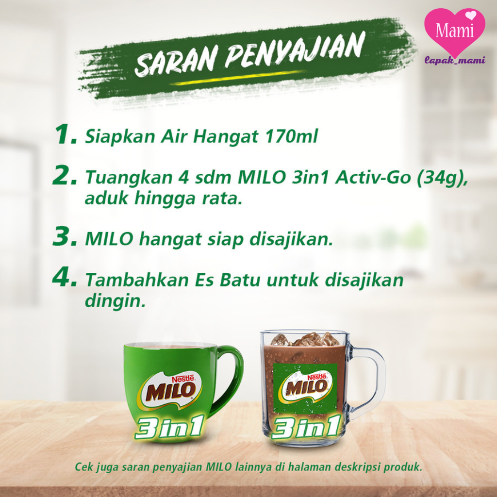 

Ukf5Pc6F4H (Kuliner.Kita) Milo Activ-Go 3In1 Toples Kaleng 990G Minuman Serbuk Coklat + Susu +
