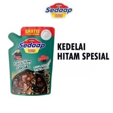 

Kecap Sedaap Refill 725ml Bonus piring cantik!!