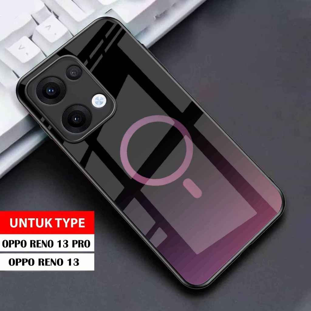 Softcase Glass Glossy For Oppo Reno 13/ Oppo Reno 13 Pro - Casing Hp Oppo Reno 13/Reno 13 Pro - N07