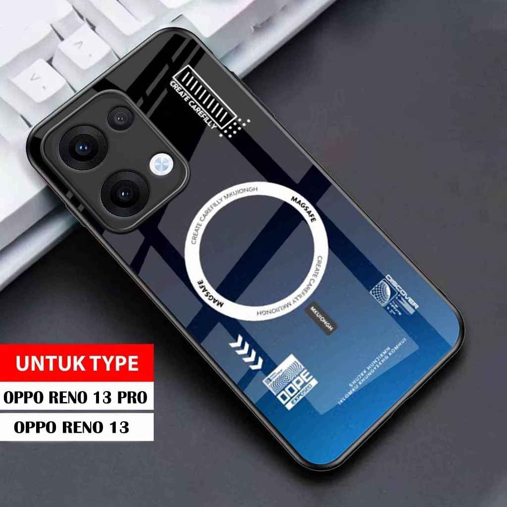 Softcase Glass Glossy For Oppo Reno 13/ Oppo Reno 13 Pro - Casing Hp Oppo Reno 13/Reno 13 Pro - N08