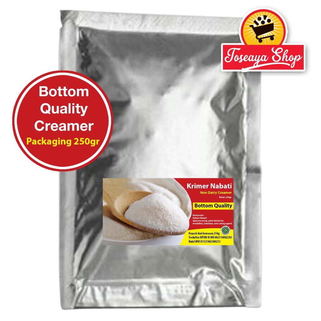 

Creamer Non Diary Bottom Quality 250gr