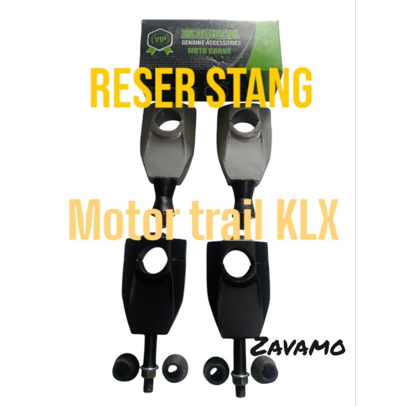 RESER STANG PENINGGI STANG MOTOR TRAILL KLX D'TRACKER GTX CRF PLUS KARET