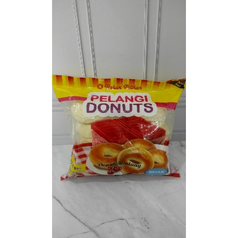 

donat kentang pelangi jumboi isi 10