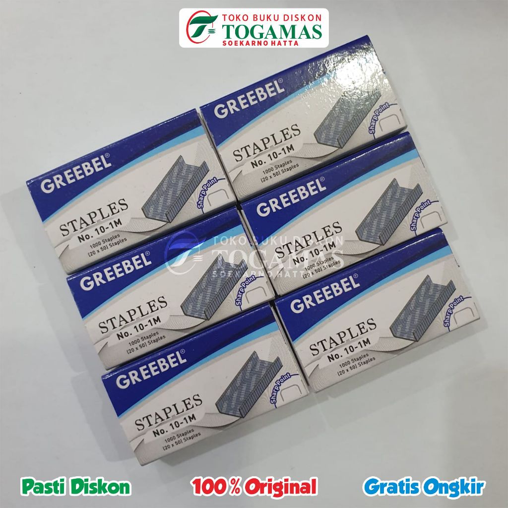 

Refill Stapler No.10-1M Greebel