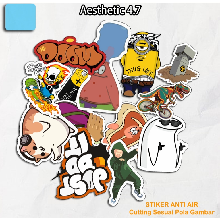 

Stiker Laptop Hp Helm Sticker Pack Aesthetic Anti Air Bahan Kuat Tidak Mudah Robek