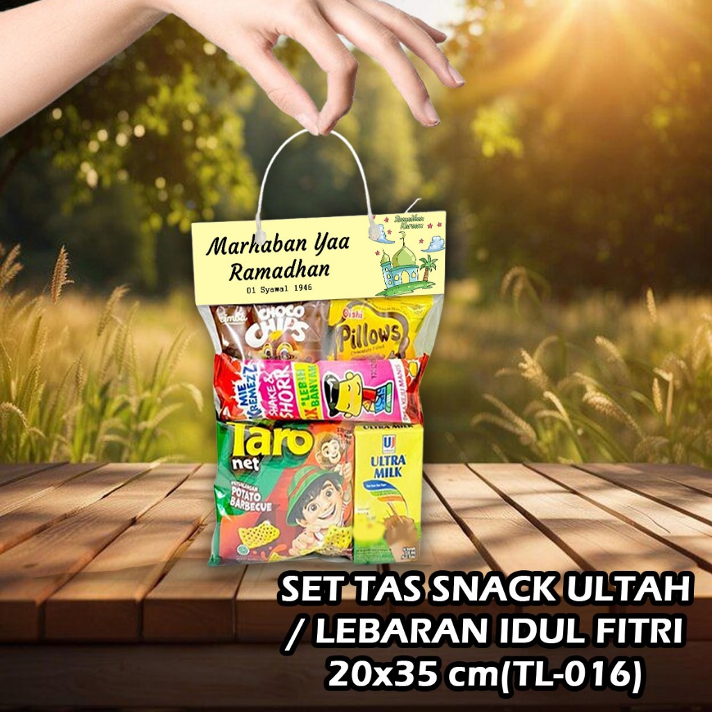 

COD TAS SNACK LEBARAN MURAH 20x35 (TL016) - TAS HARI RAYA HAMPERS IDUL FITRI SOUVENIR HARIRAYA IEDUL FITRI TAS PLASTIK ULTAH TAS KADO / HADIAH PESTA ULANG TAHUN TAS KOSTUM GOODIEBAG