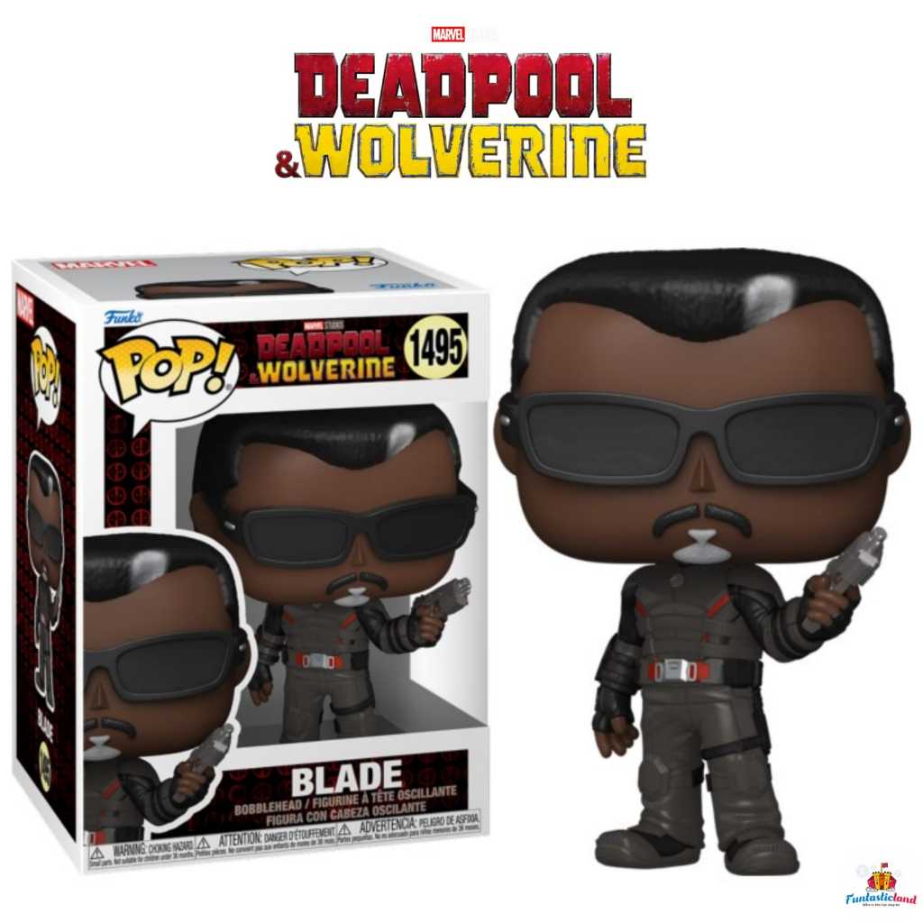 Funko POP Marvel Deadpool & Wolverine (2024) - Blade #1495