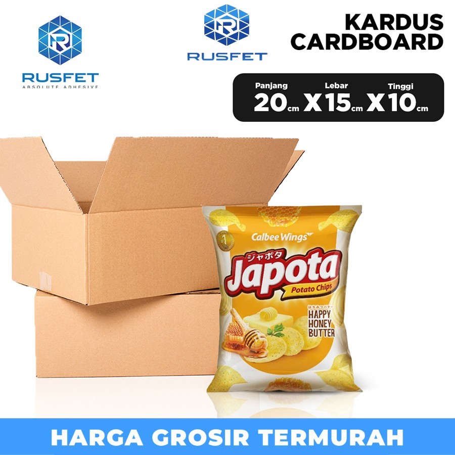 

KARDUS PACKING KARTON BOX 20x15x10cm Dus Kotak Packaging Polos tebal KARDUS BESAR