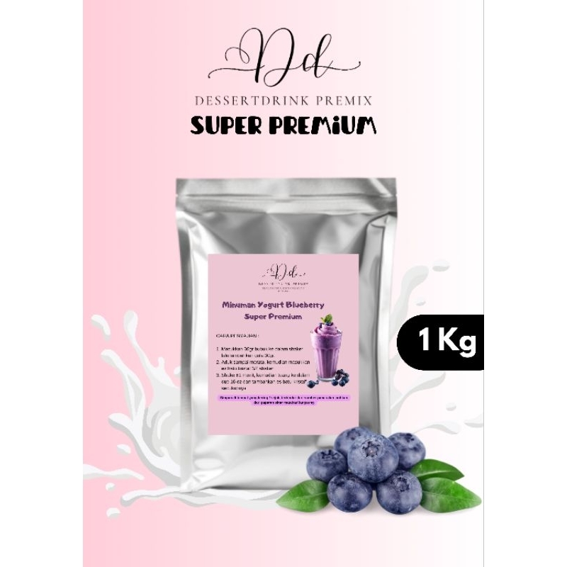 

Bubuk Minuman Yogurt BLUEBERRY 1Kg Super Premium Dessertdrink Premix MURAH / Bubuk Yogurt 1 Kg / Yogurt Powder / Bubuk Yogurt Plain / Yogurt / Es Yogurt/ Yogurt Powder Drink / Minuman Yogurt / Yoghurt / Bubuk Minuman Yoghurt / Yoghurt Powder