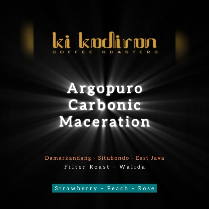 

Kopi Arabica Argopuro Damarkandang Raisins Carbonic Masceration 500 Gr
