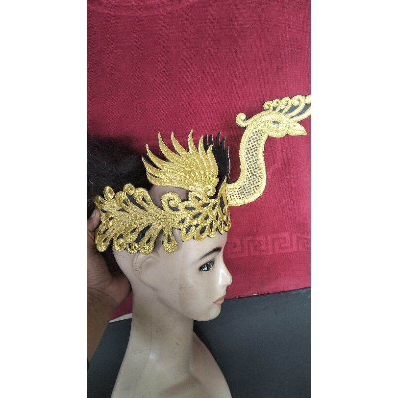 Mahkota siger burung merak/ siger merak/ siger tari/ siger sanggar