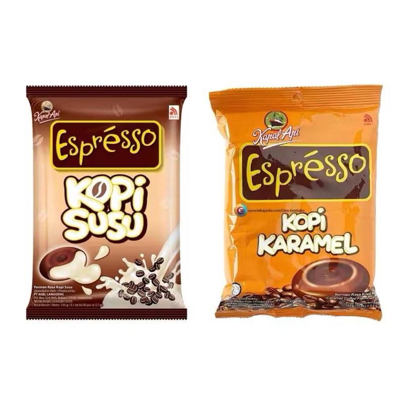 

Permen Kapal Api Espreasso kopi susu & Caramel