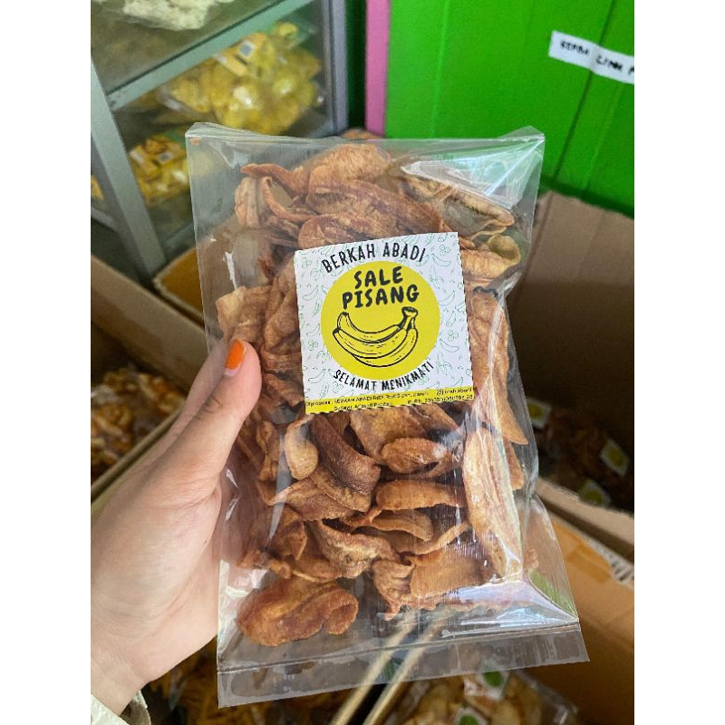 

Keripik Sale Pisang Manis Kering Renyah 100gr