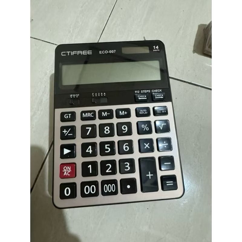 

CTIFREE Eco-007 Calculator 14 digits