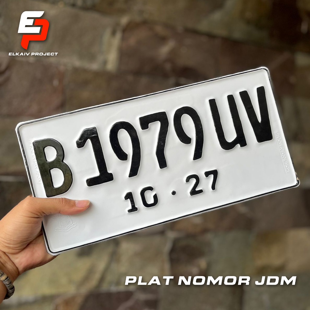 PLAT NOMOR JDM / PLATE NUMBER JDM / LICENSE PLAT NUMBER