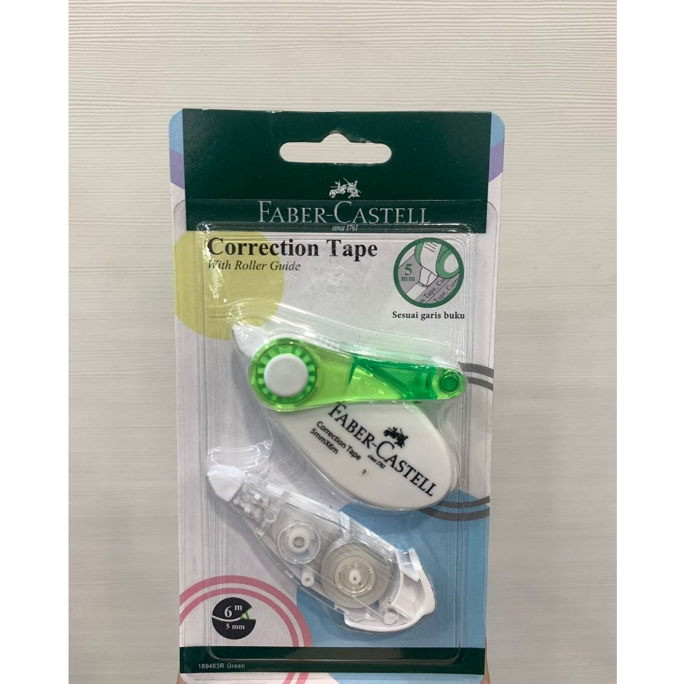 

Faber Castell Correction Tape Sr 506 Blue Plus 1 Refill