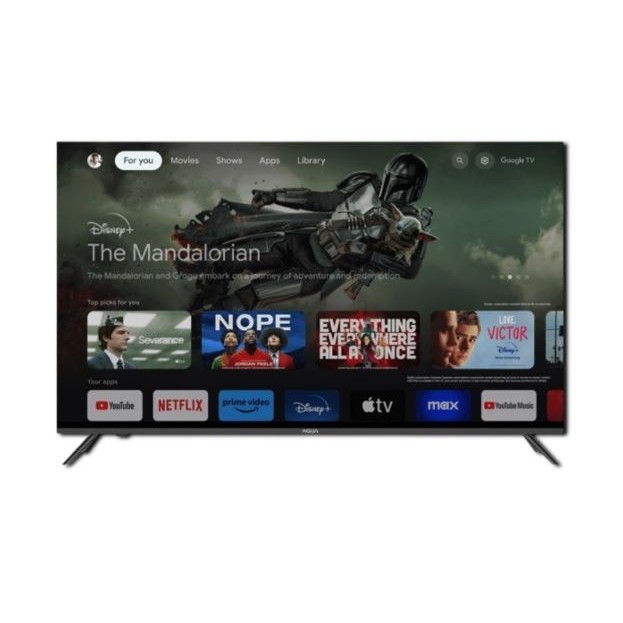 FULL HD GOOGLE TV AQUA 43 INCH - AQT 43 K 80 FX FREE BRACKET