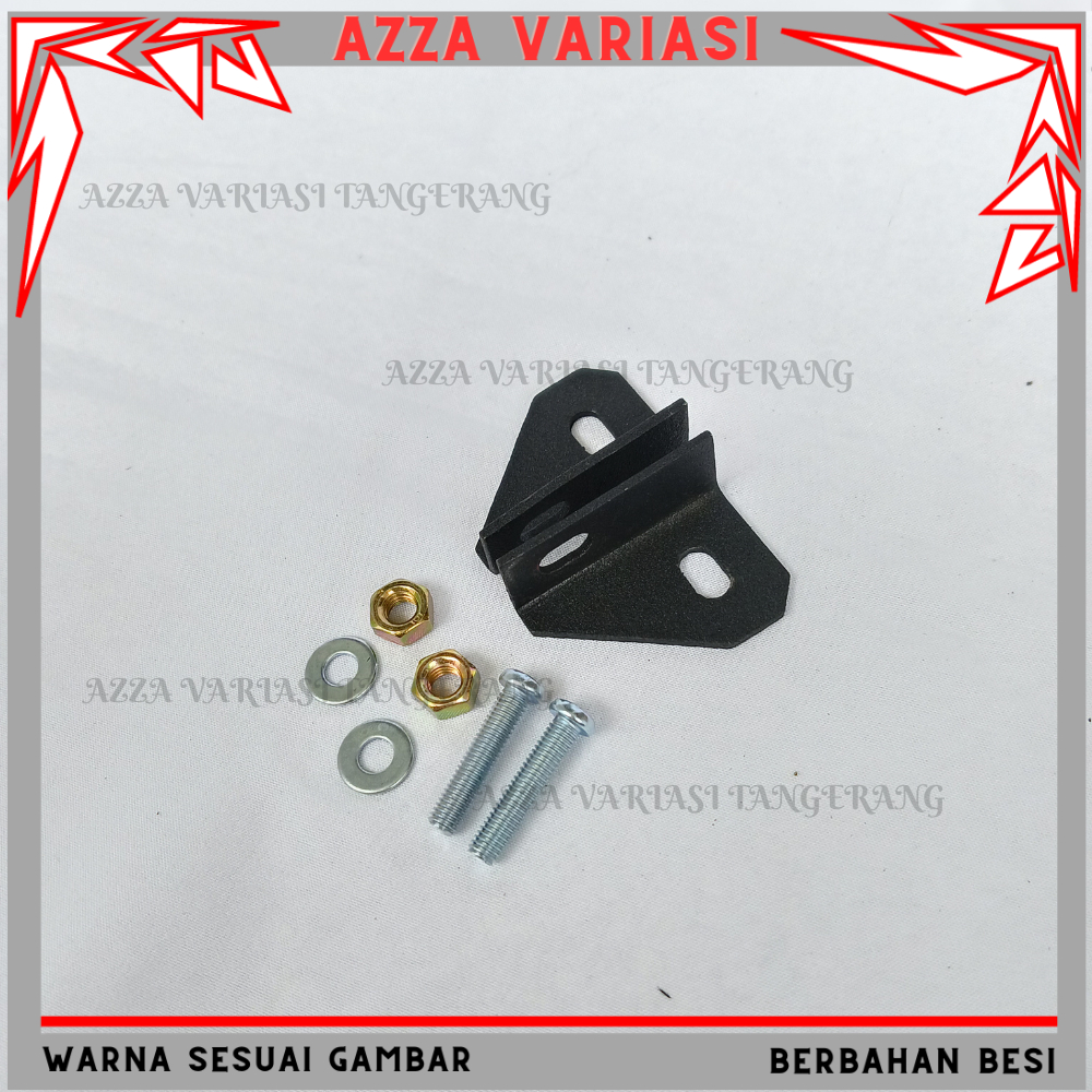 BRACKET LAMPU VARIO NEW  BRAKET DUDUKAN LAMPU TEMBAK D2 VARIO 125 150 LED NEW