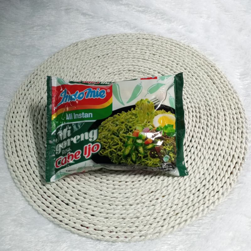 

Mie Instan Indomie Goreng Rasa Cabe Ijo