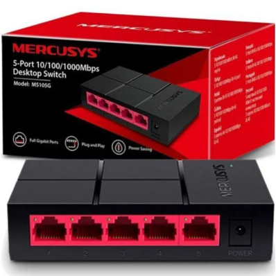 SWITCH HUB 5 PORT MERCUSYS MS105G GIGABIT