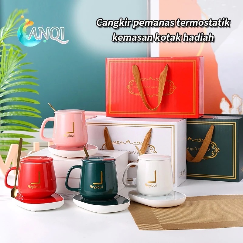 Gelas Penghangat Listrik Cangkir Keramik Pemanas Listrik/Gelas Set Keramik Cangkir set