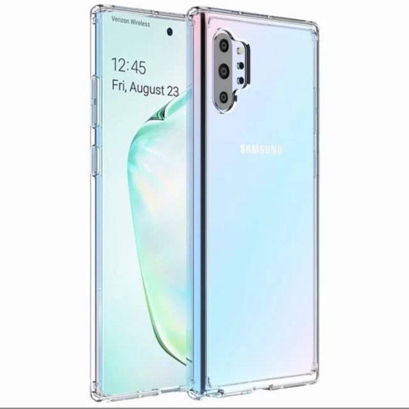Case Samsung Note 10/Note 10 Plus Softcase Bening Clear Case Casing Hp Sillikon Transparan