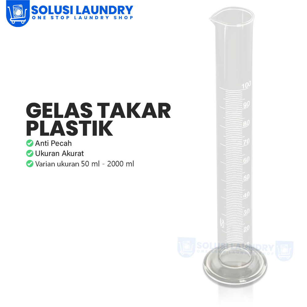 Gelas Takar Gelas Ukur Laboratorium Gelas Ukur 100ml 50ml 500ml 1000ml 2000ml
