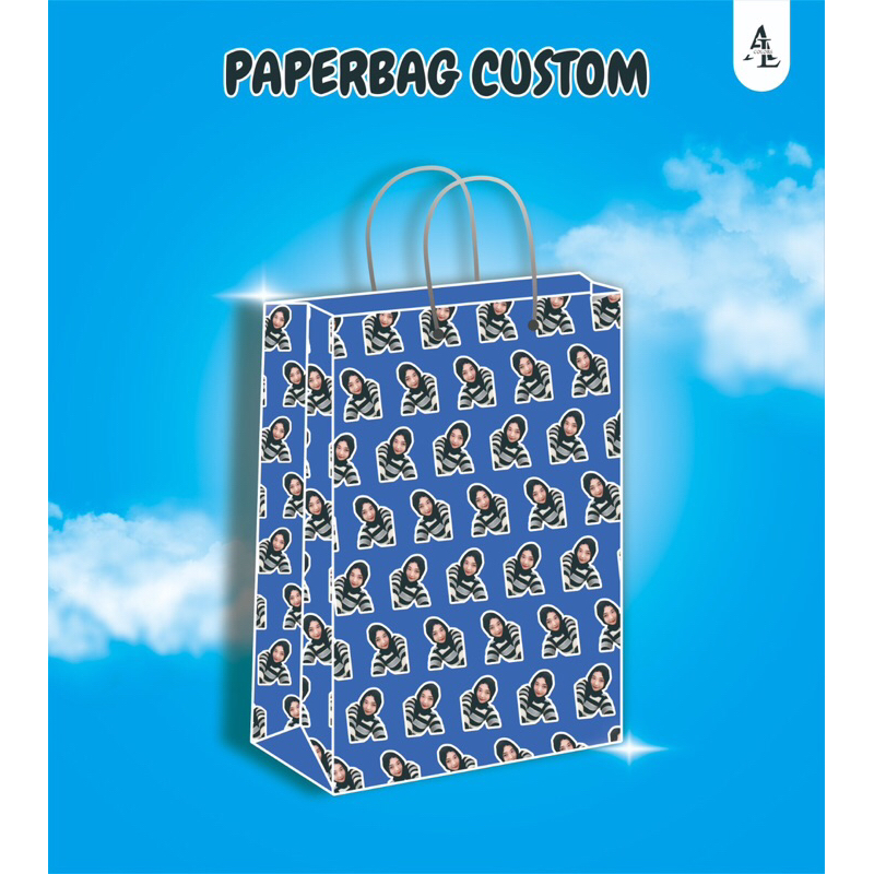 

Al.colors | Paper bag wajah custom | uk A5
