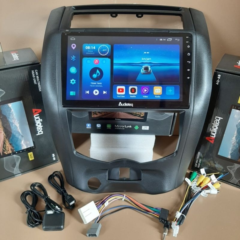 HEAD UNIT ANDROID LIVINA ANDROID 10 INCH RAM 2/64 GB AUDIOTEQ ANDROID AUTO CAR PLAY 10 INCH AUDIOTEQ