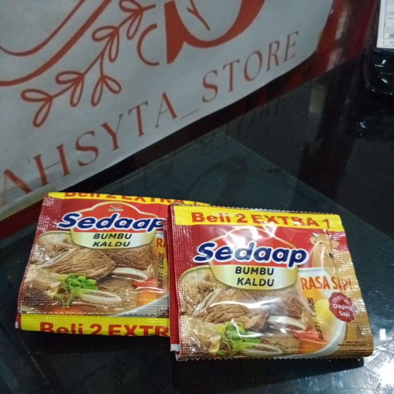 

AHSYTA STORE | SEDAAP BUMBU KALDU RASA SAPI AYAM BELI 2 GRATIS 1 9G