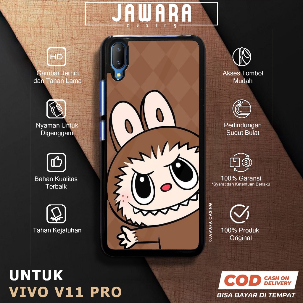 Case Vivo V11 Pro Casing Vivo V11 Pro [LBBU] Premium Case Glossy Case Hp Vivo Jawara Casing Hp Vivo 