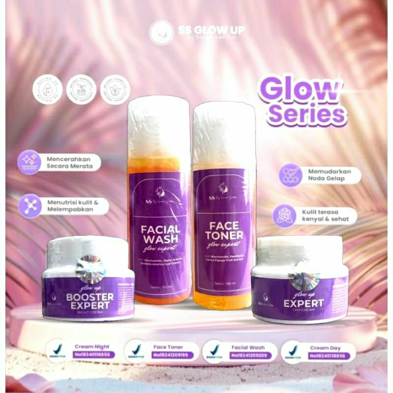 SS Glow Up Full BPOM Booster Expert Series By Sarah Sartika