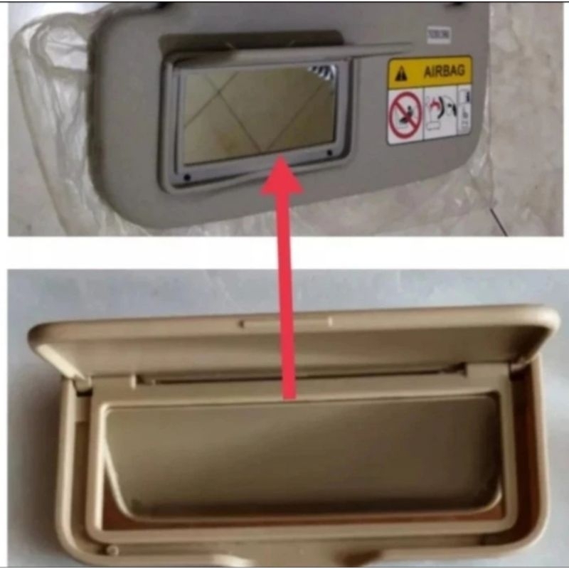 Kaca Cermin Sunvisor Universal Murah