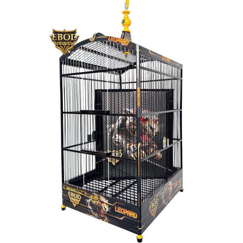 Sangkar Kotak EBOD DELUXE no.2 Water Slide Decal Ruji Bambu Sangkar Kotak Standar Terbaru 2024