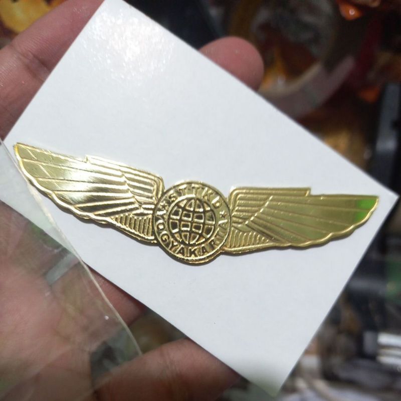 wing sttkd bahan kuningan tebal