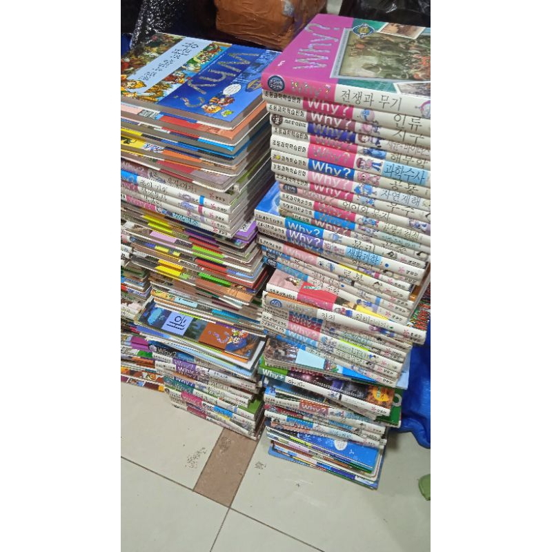 komik WHY bahasa korea hard caver bekas
