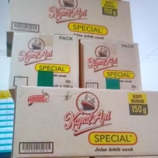 

kapal api 150gr 1 karton isi 20 pack