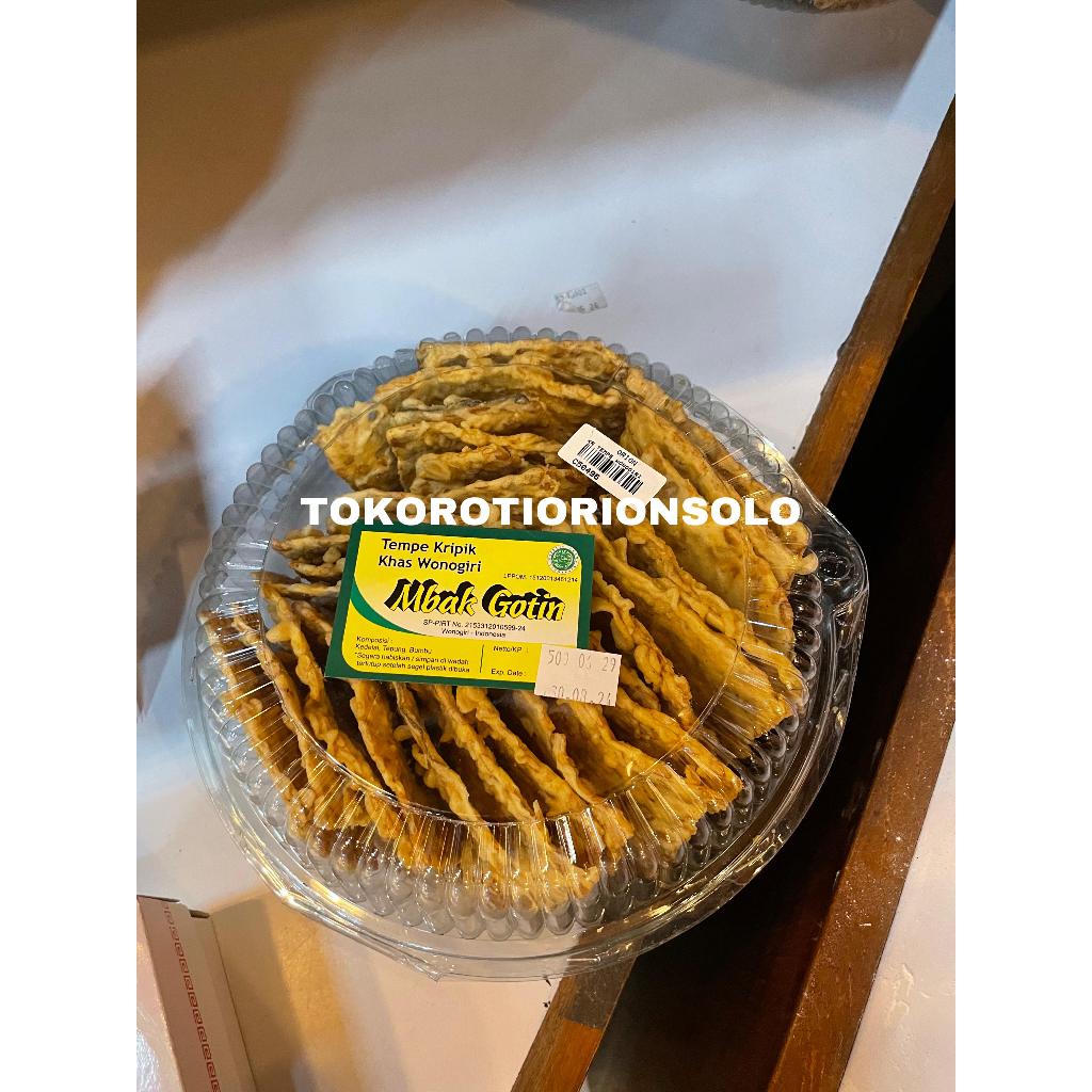 

Kripik Tempe Khas Wonogiri Mbak Gotin - Orion Solo