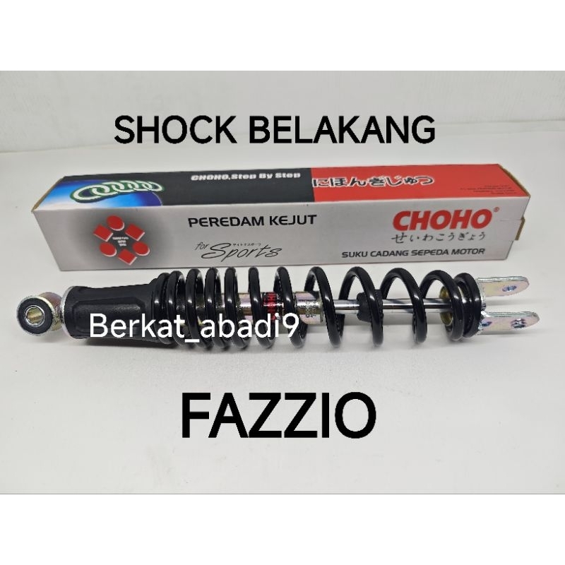 [ CHOHO ] Shock shok belakang Fazzio